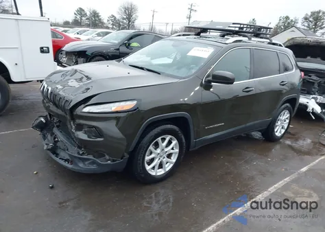 2017 Jeep Cherokee Latitude 4X4 из США, поврежденный, VIN 1C4PJMCB4HW606619